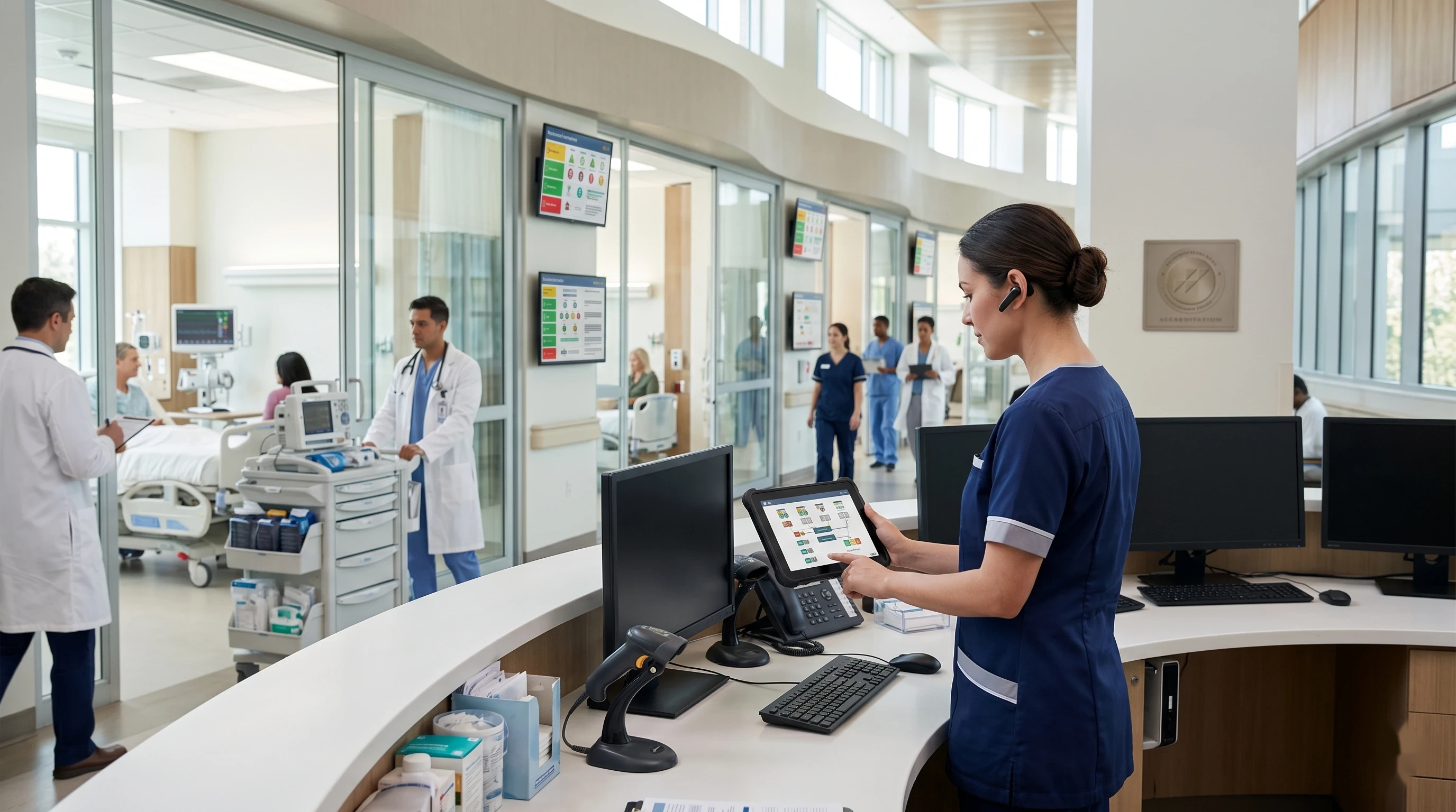 Dana AI for healthcare — clinical staff accessing AI protocol knowledge base