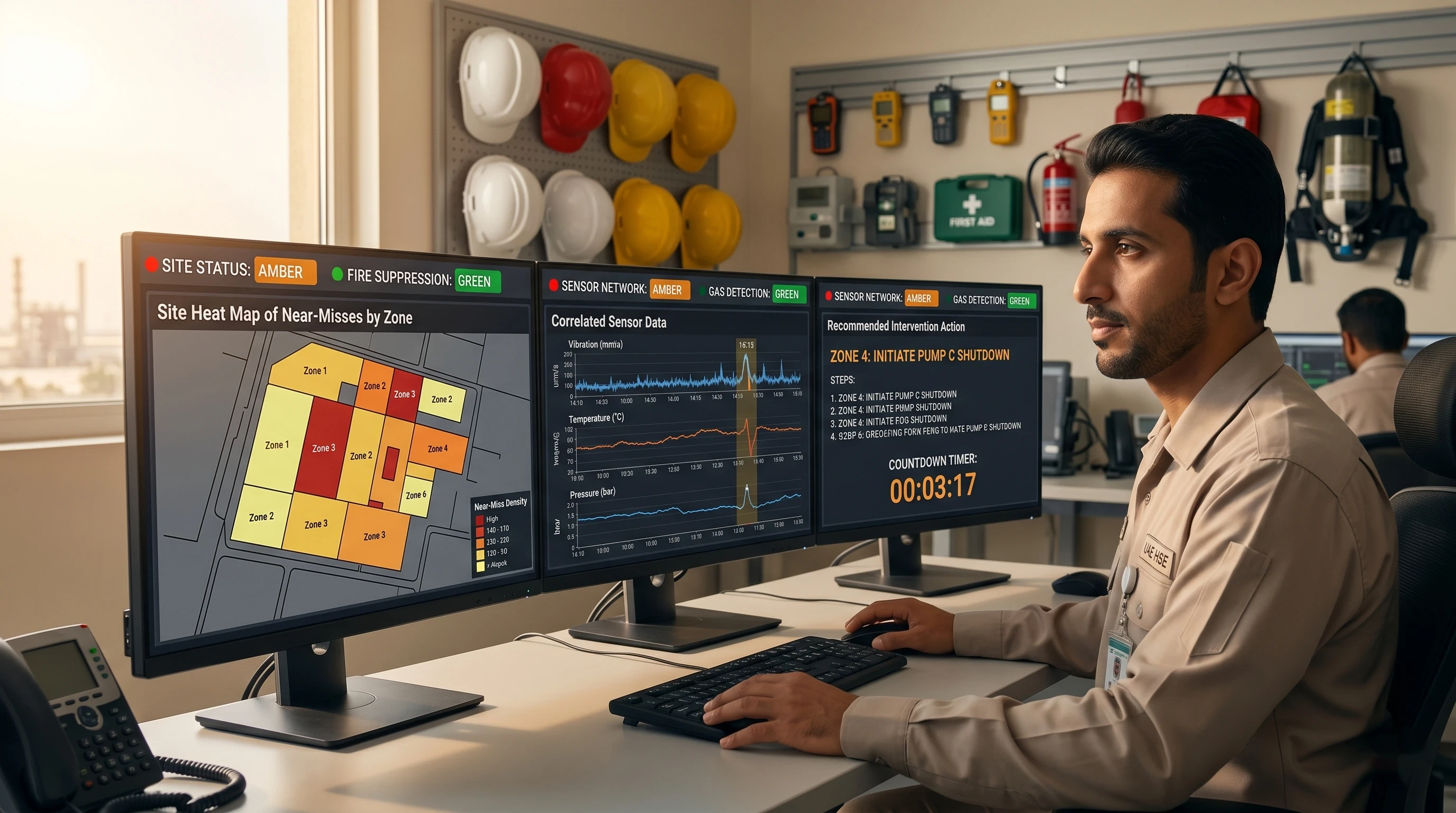 Dana AI intervention — incident pattern alert with correlations and recommended action