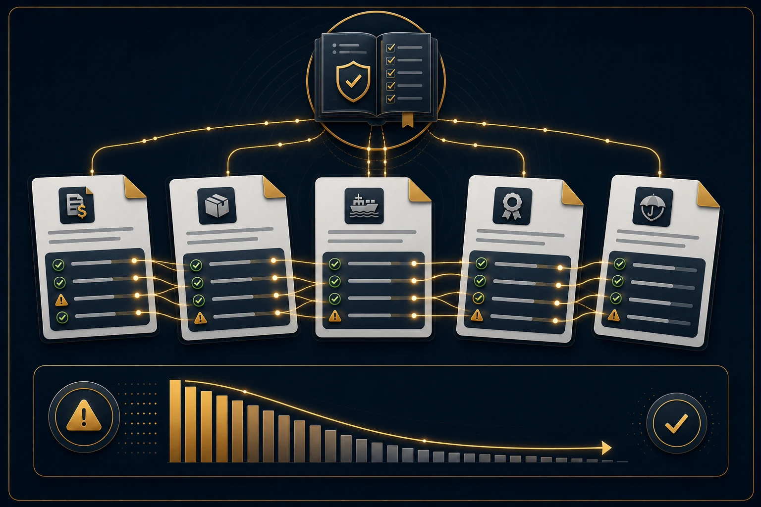 Dana AI LC validation — five documents cross-referenced against LC terms
