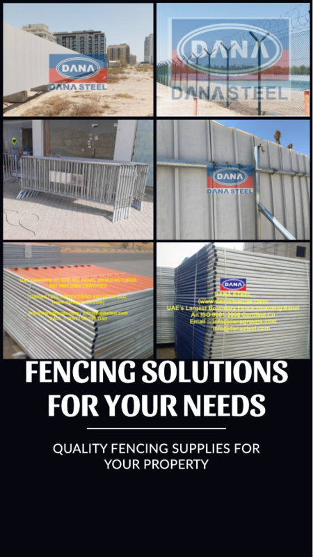fencing supplier uae fencing companies in uae steel fence uae