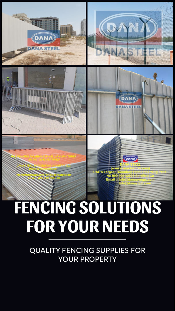 fencing supplier uae fencing companies in uae steel fence uae