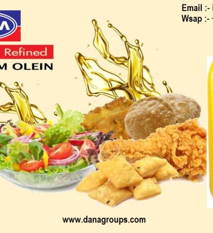 DANA palm cooking oil can be used in frying