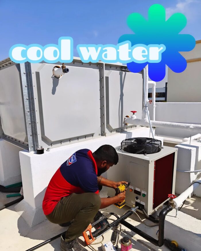 Water Tank Cooling System - Water Chiller for Villa Water Tank