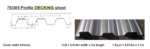 GI Floor Decking sheet DSD 75/305 - Image 5