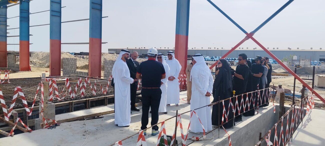Steel coils production line at Dana Steel UAE manufacturing unit