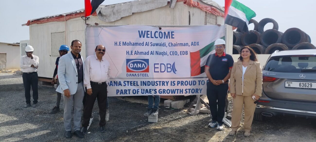 Dana Steel plant showcasing advanced steel production and coating lines