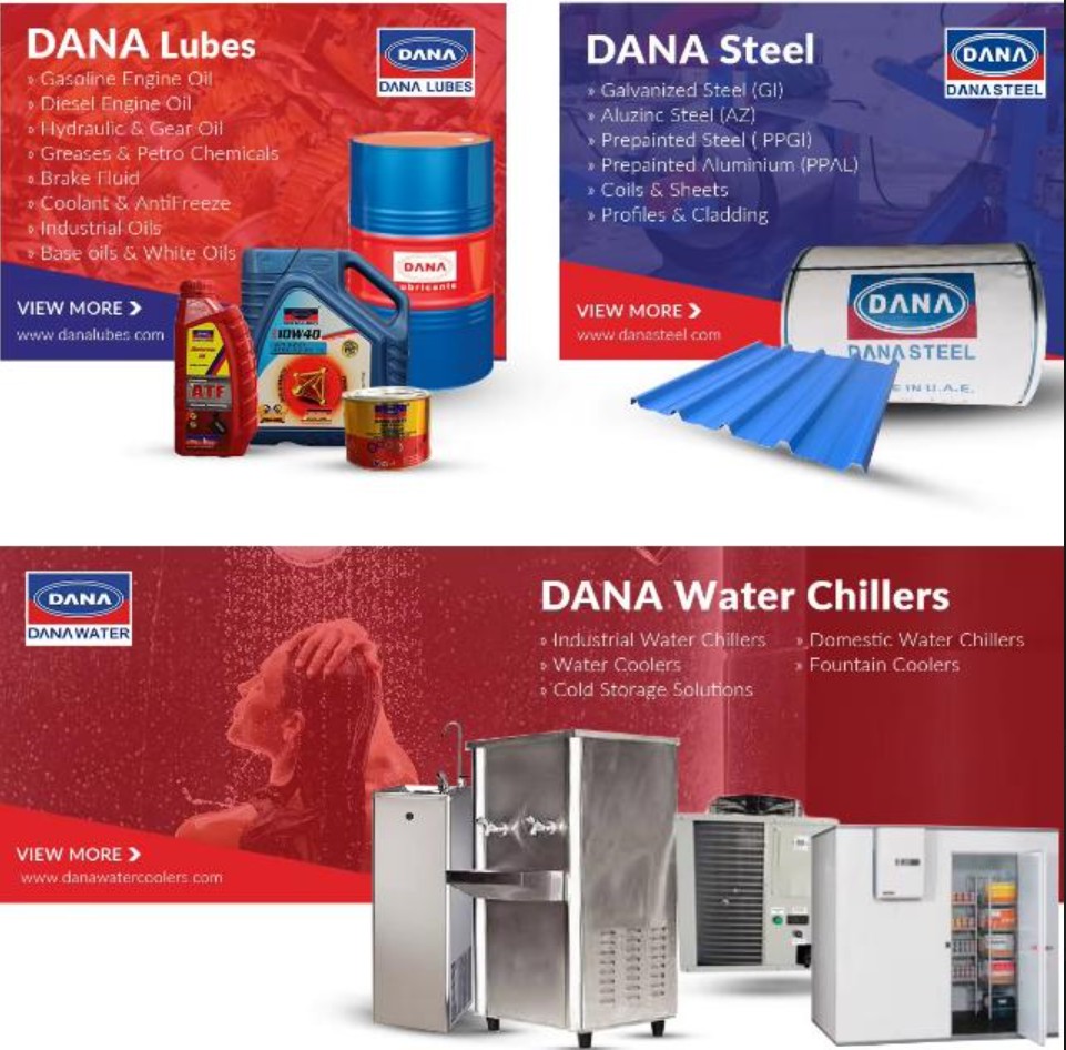 Dana Group - Industrial Projects Multi Division Exporter Manufacturer Supplier